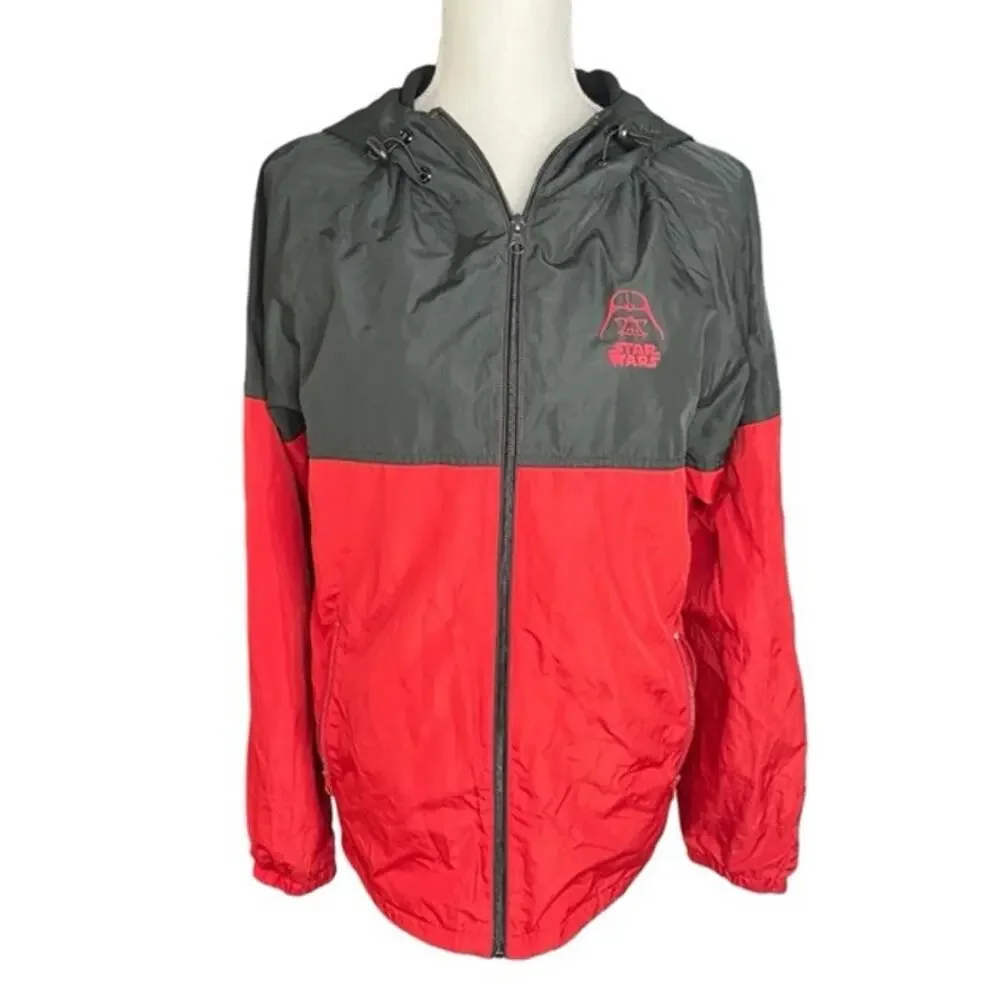 Disney parks star wars Darth Vader windbreaker jacket Disneyland Mickey mouse